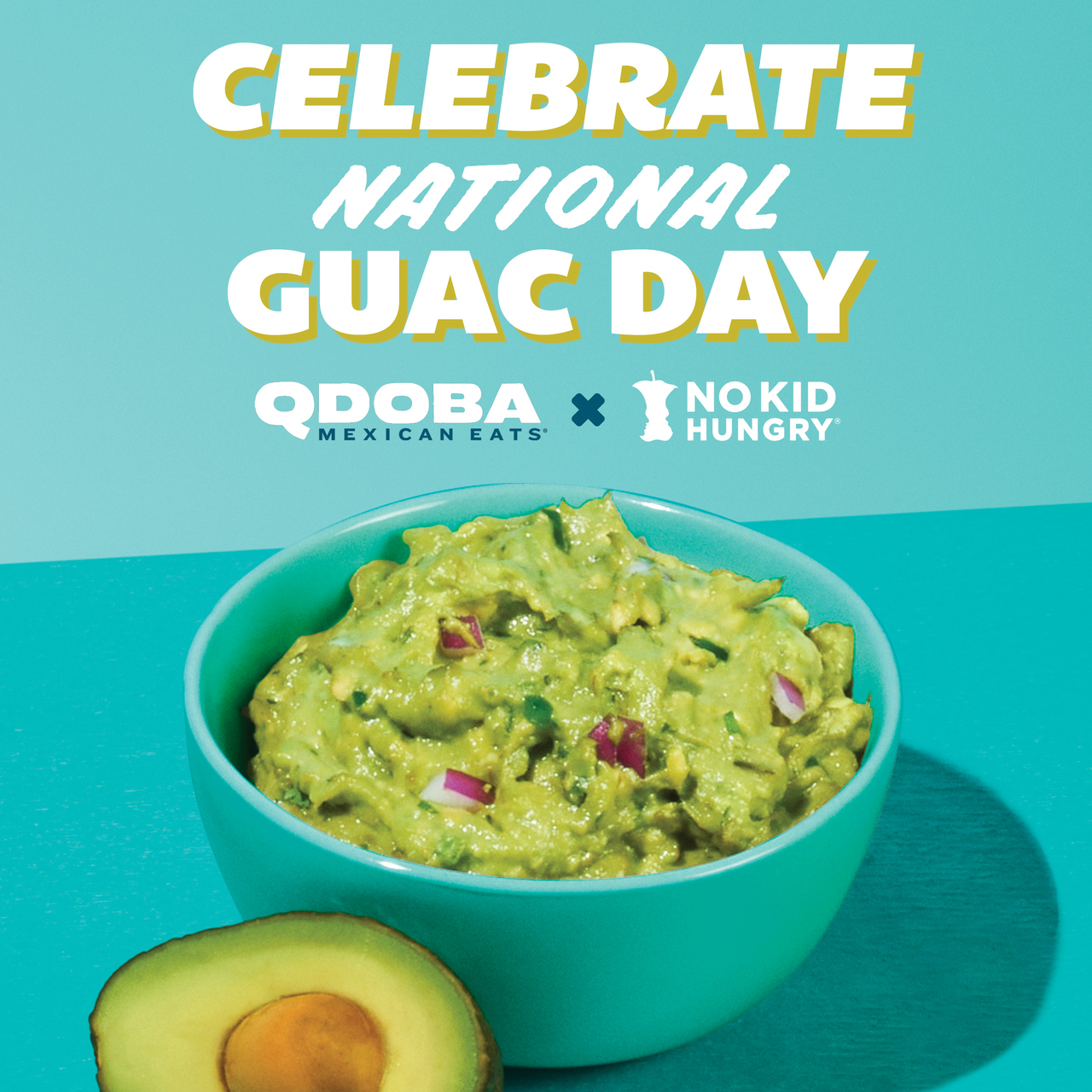 Everyday is National GUAC DAY at QDOBA! QDOBA