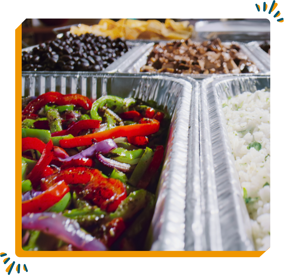 QDOBA Hot Bar